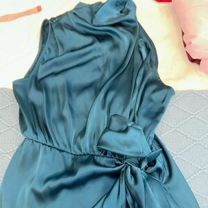Satin Mini Dress